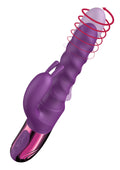Vibratore Swirl Rabbit viola