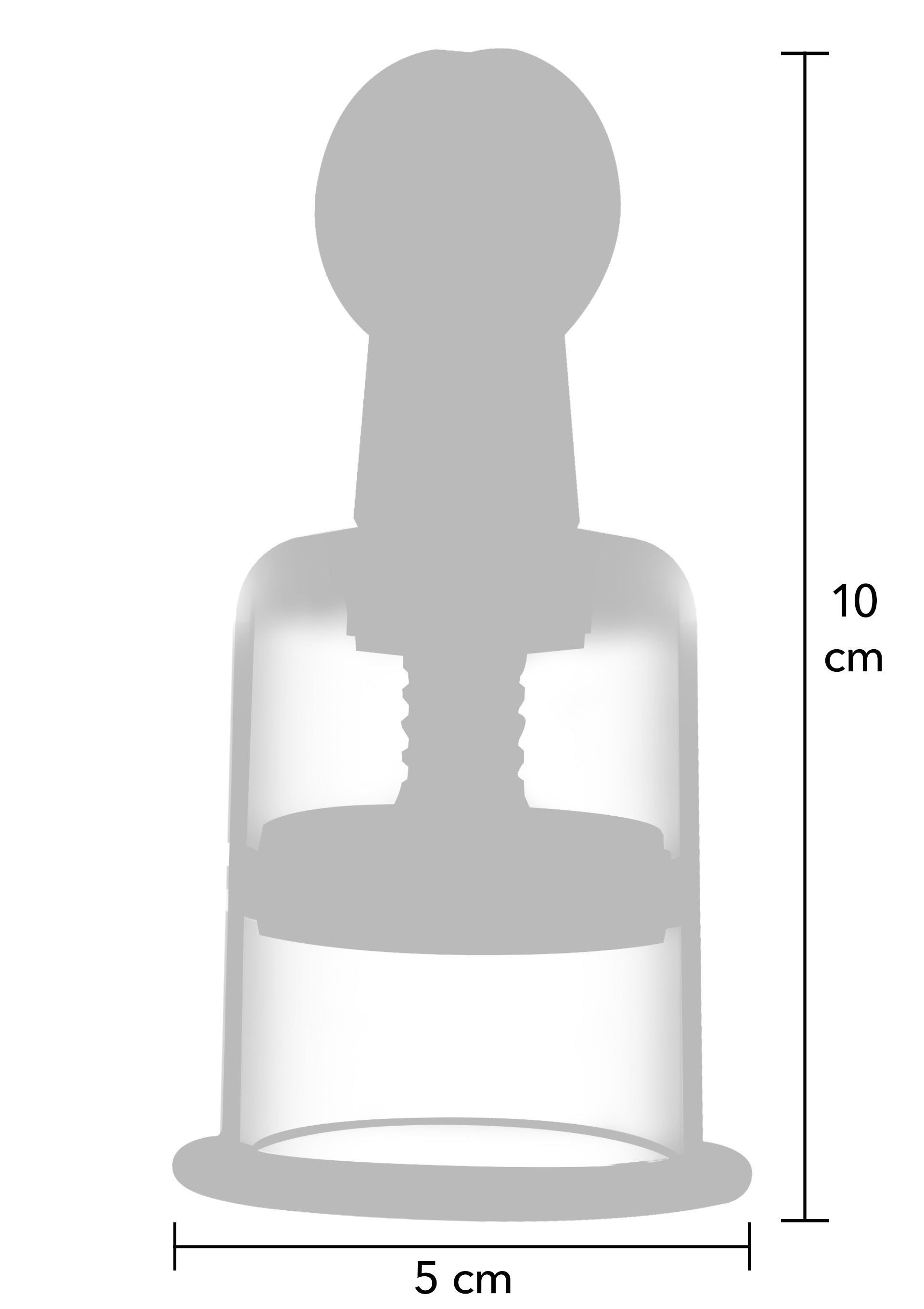 Succhiacapezzoli e clitoride M/L bianchi