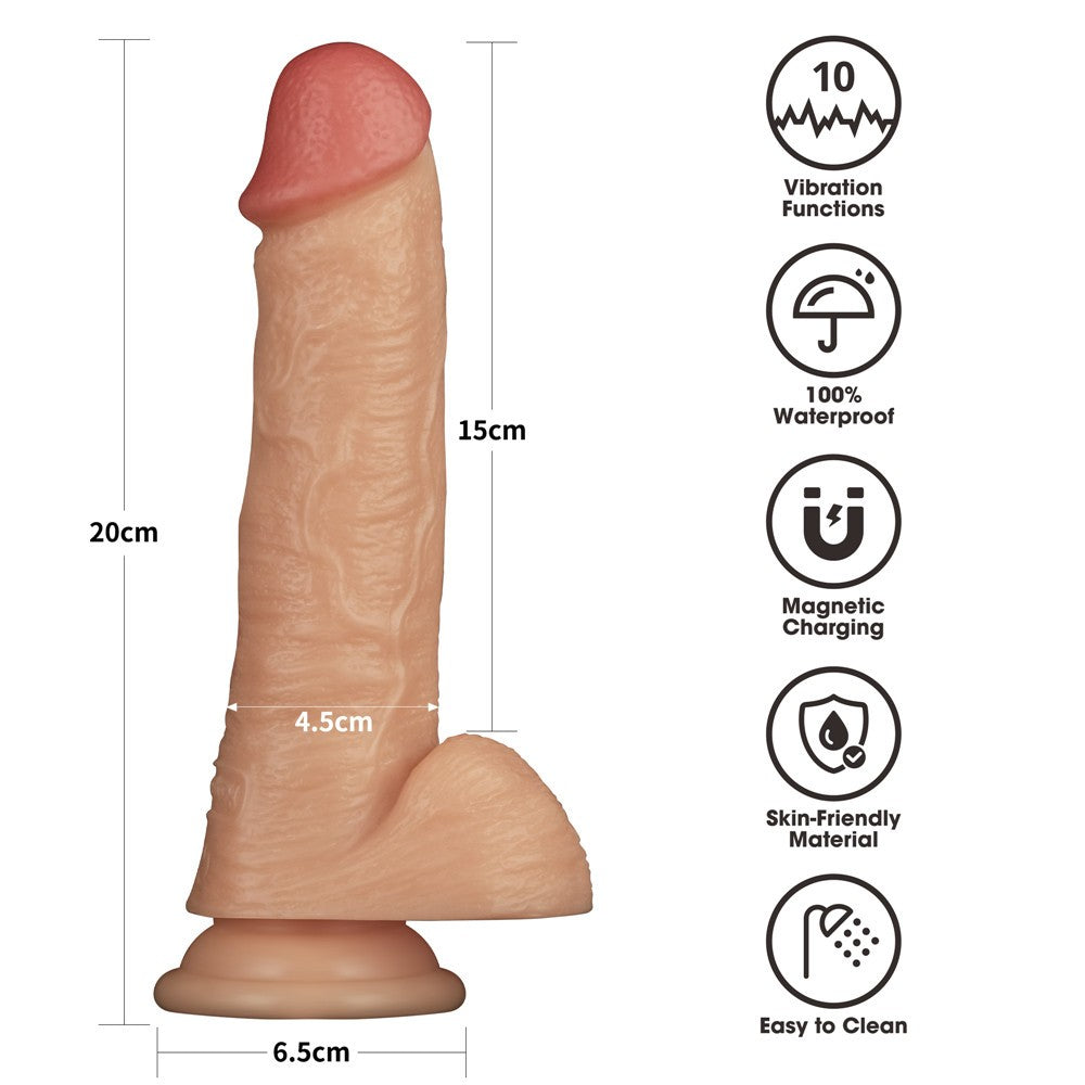 Set di cinghie vibranti potenziate da 8'' L/XL/2XL