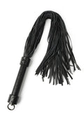Frusta in vera pelle 75cm nera