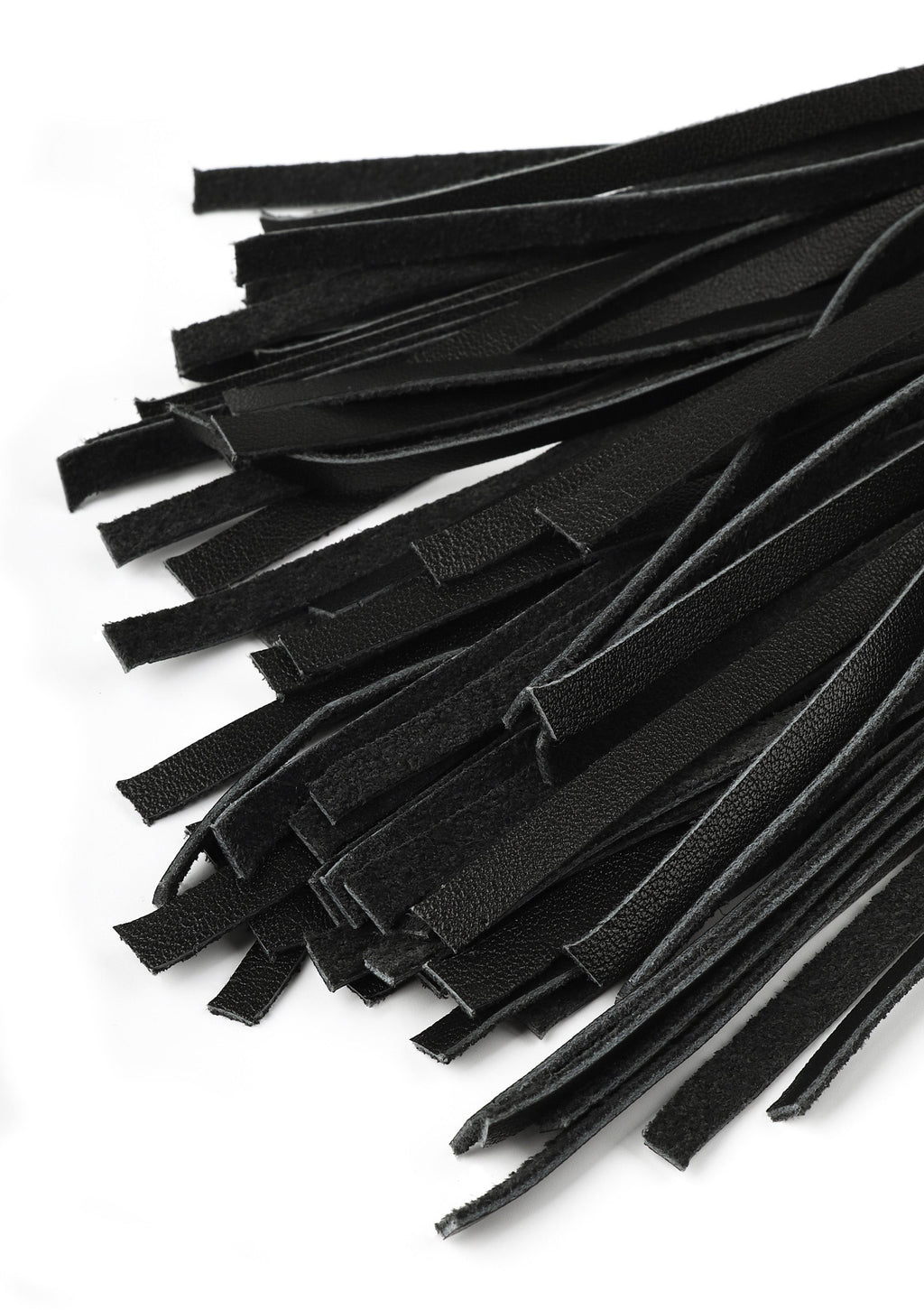 Frusta in vera pelle 75cm nera