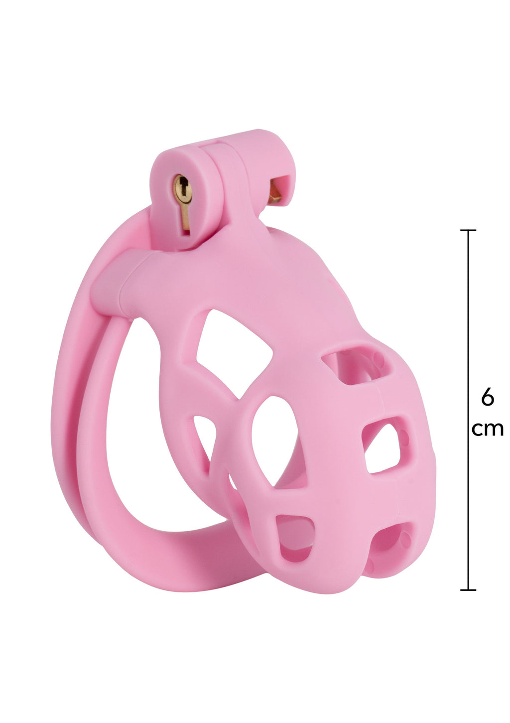 Gabbia per pene corta rosa