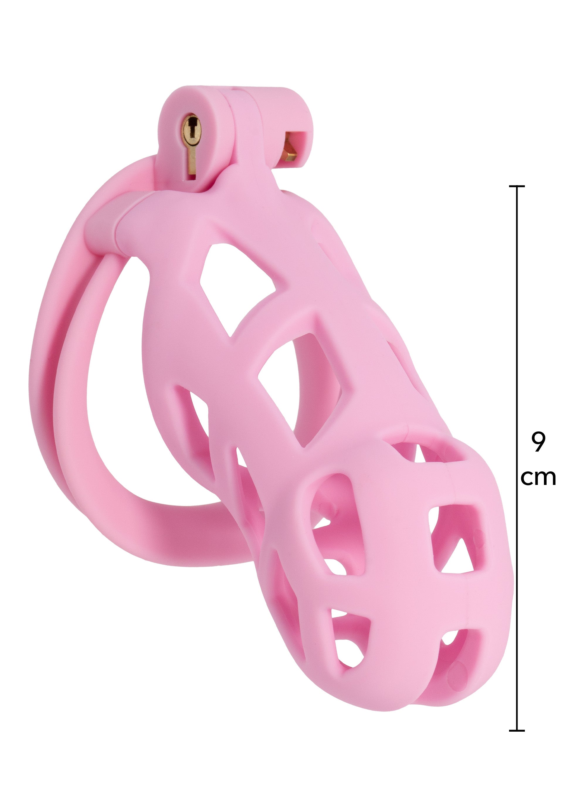 Gabbia per pene lunga rosa