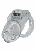 Gabbia per pene Clear Control lunga e trasparente