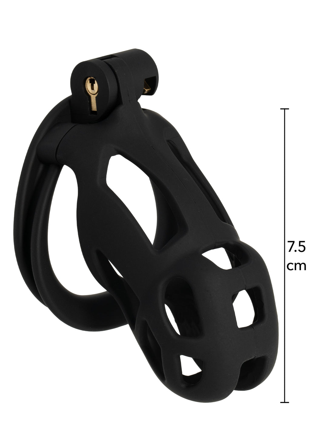 Gabbia per pene da prigione nera normale