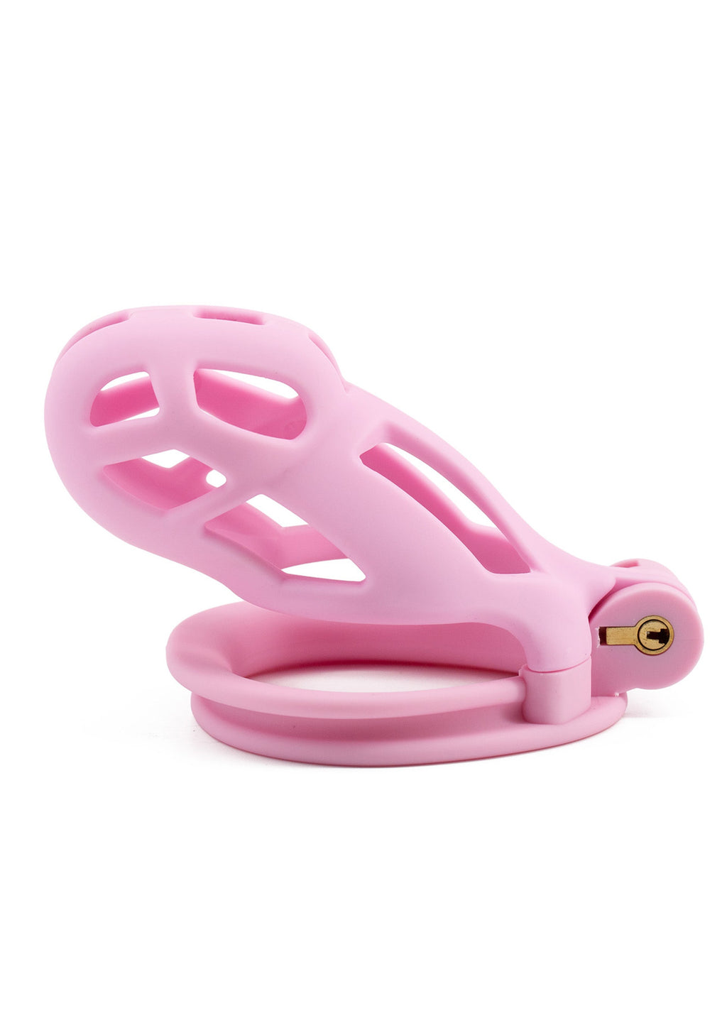 Gabbia per pene da prigione rosa normale