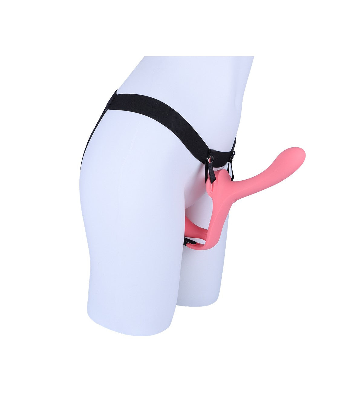 TWINY STRAP-ON DOPPIO IMBRACATURA VIBRANTE IN SILICONE LIQUIDO USB