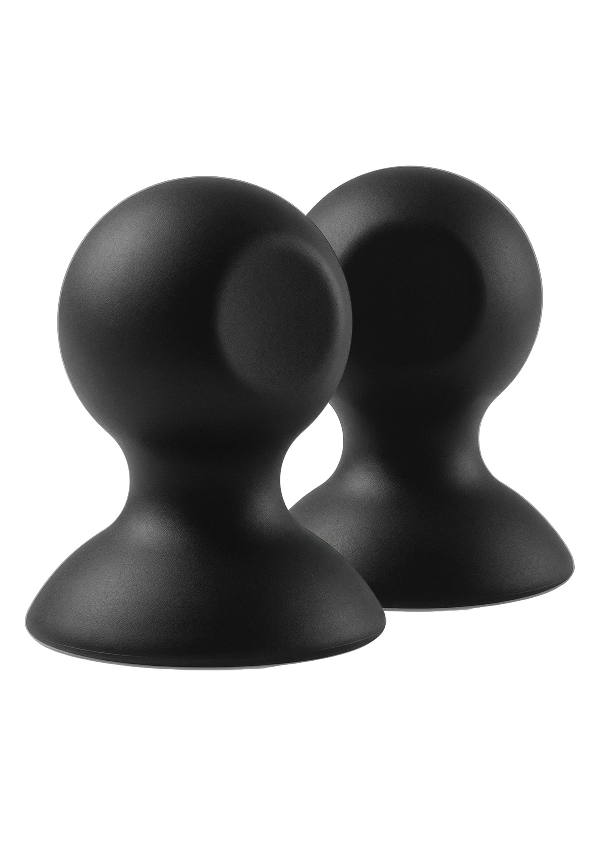 Ventose per capezzoli in silicone M nere