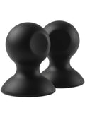 Ventose per capezzoli in silicone L nere