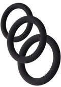 Stamina Starter C-Rings Set da 3 pezzi nero