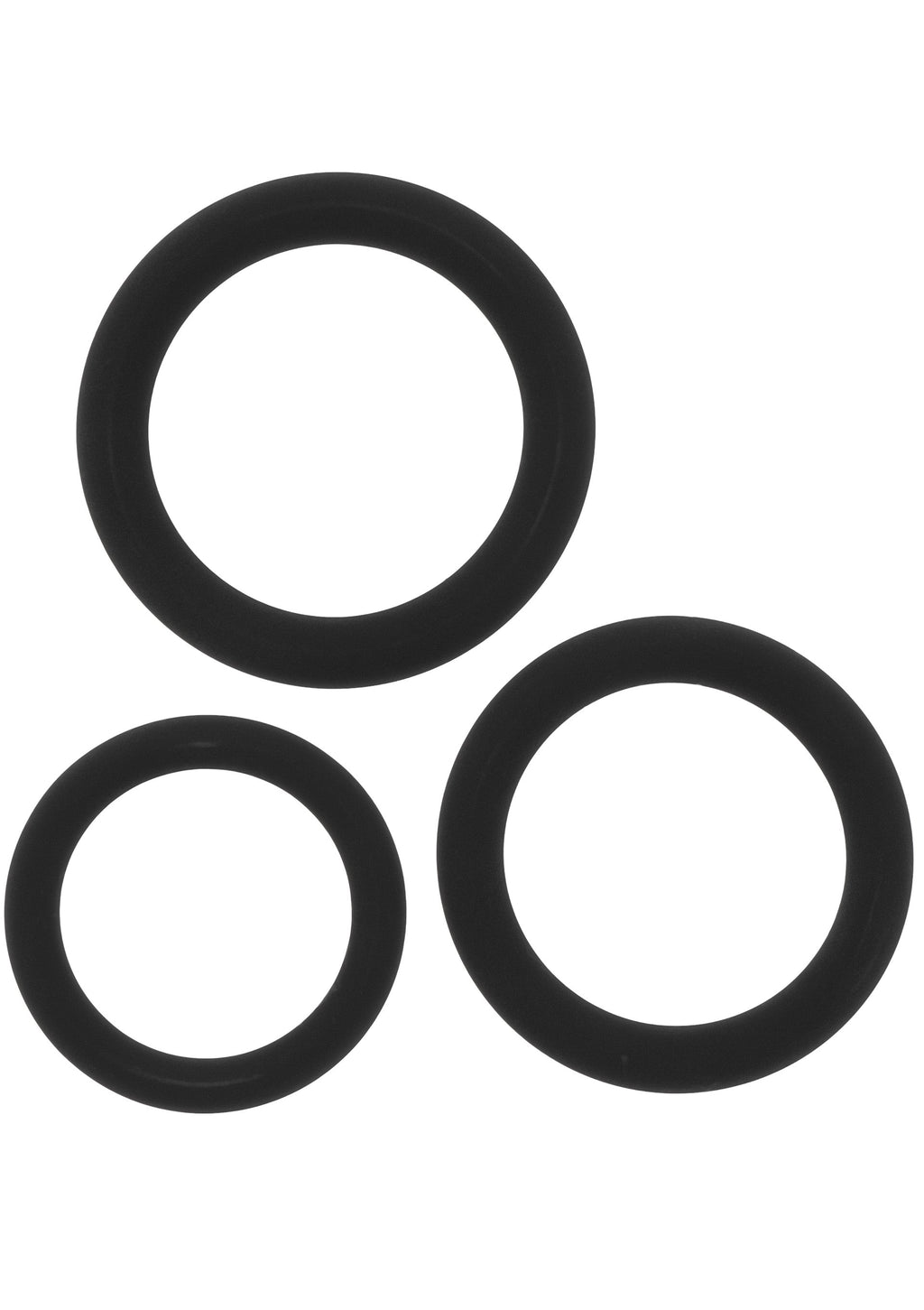 Stamina Starter C-Rings Set da 3 pezzi nero