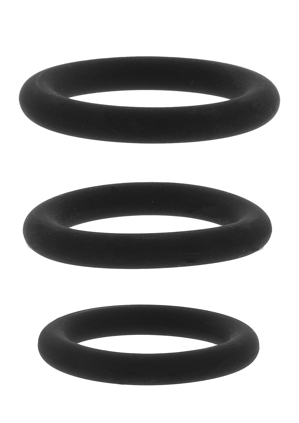 Stamina Starter C-Rings Set da 3 pezzi nero
