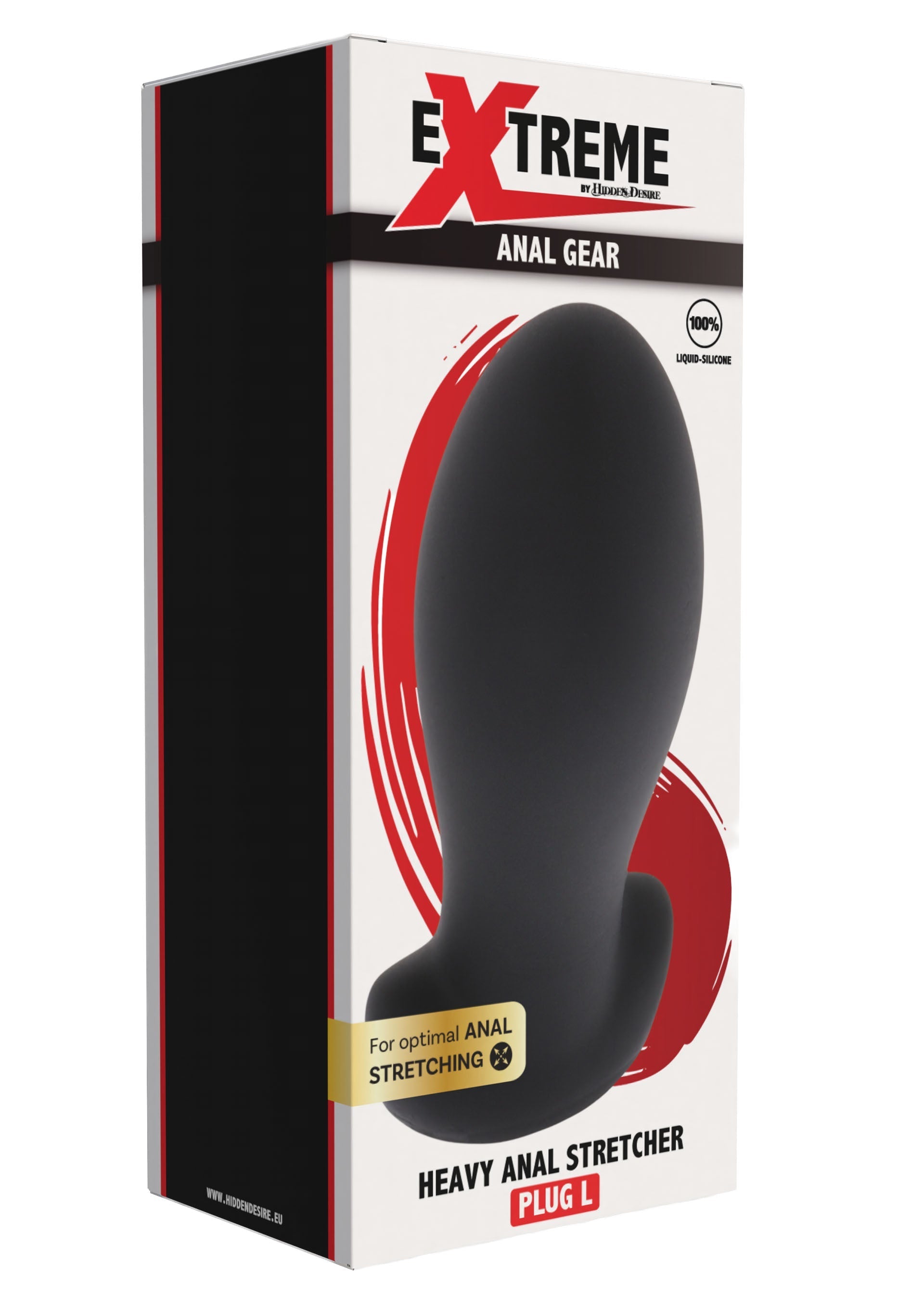 Plug anale pesante L nero