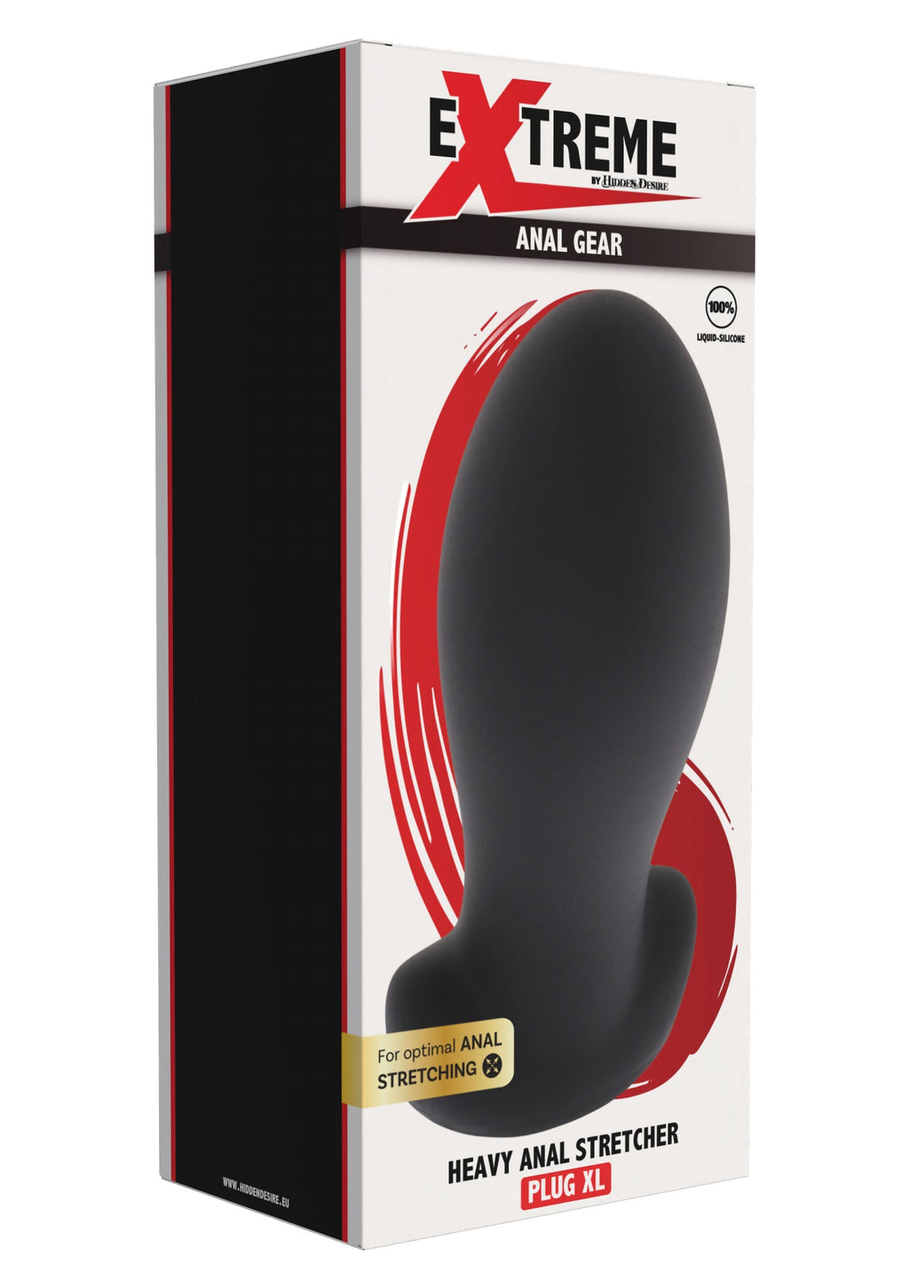 Heavy Anal Stretcher Plug XL nero