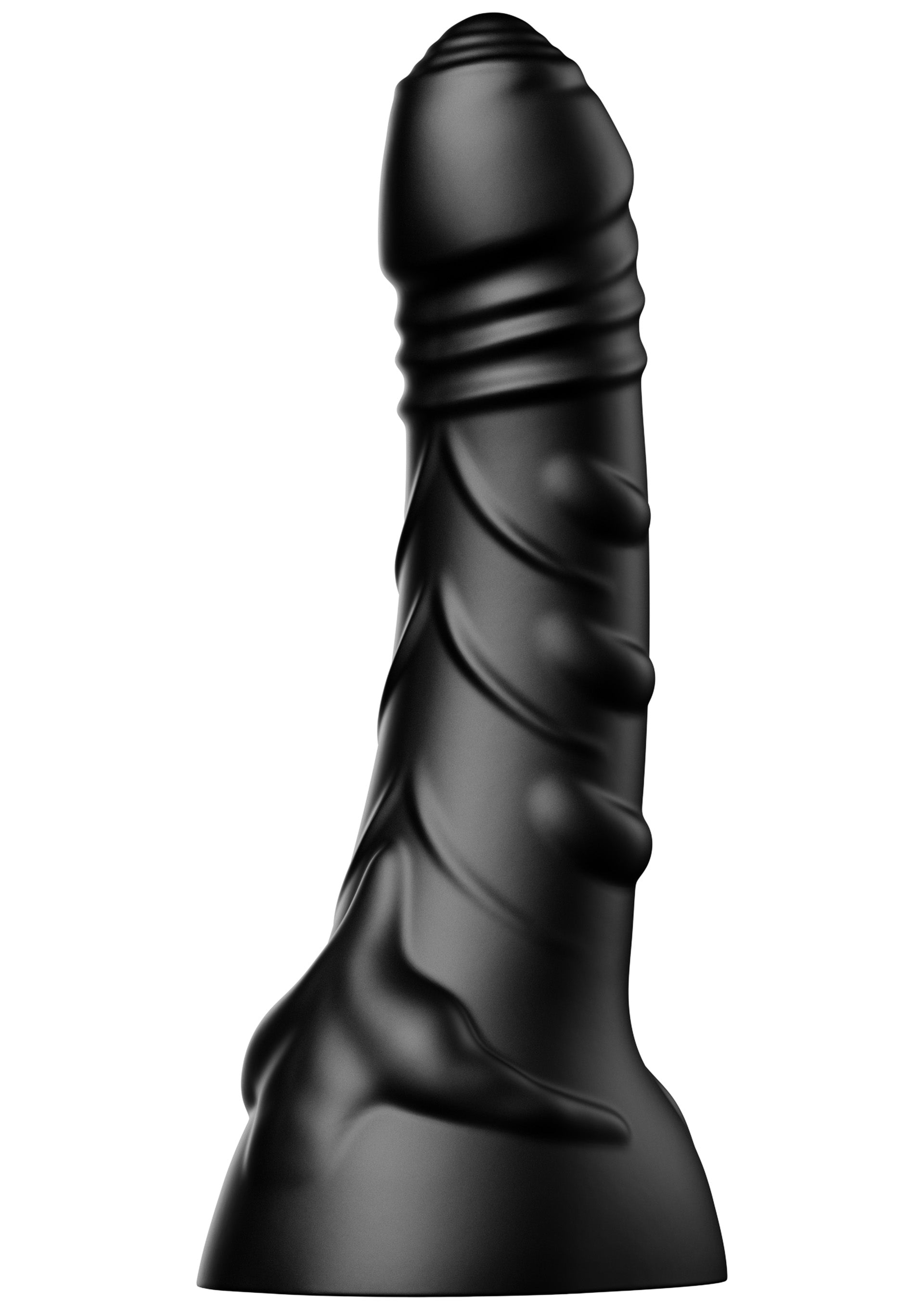 Dong da ragazzo grande in PVC 34 cm nero