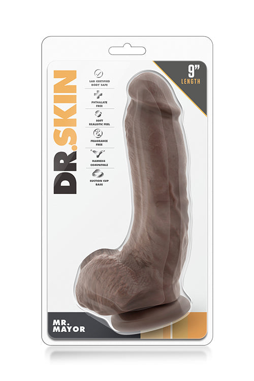 DR. SKIN REALISTICO CAZZO MR MAYOR 9 POLLICI