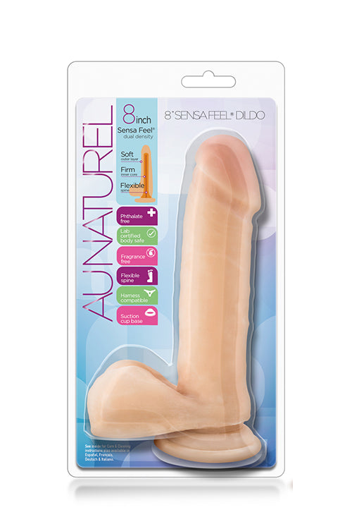 DILDO SENSA FEEL BEIGE DA 8 POLLICI AL NATURALE