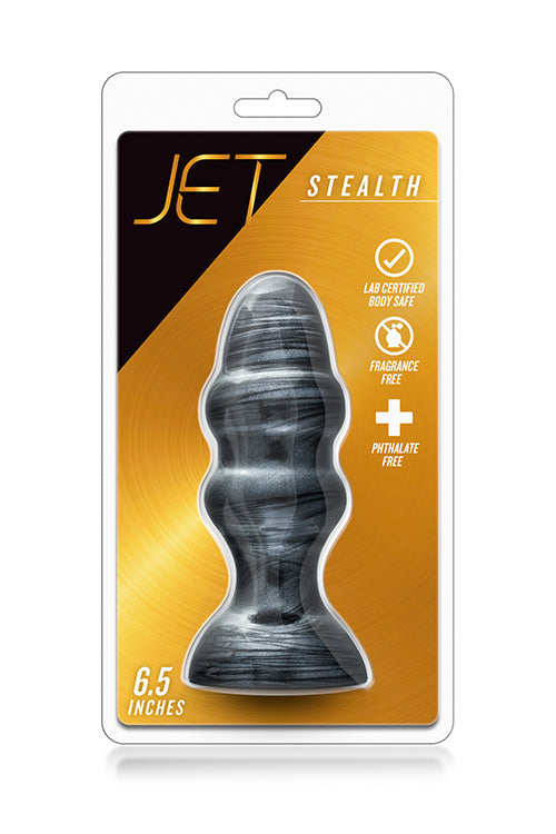 JET STEALTH CARBONIO NERO METALLIZZATO