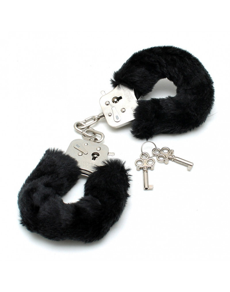 Rimba - Police Handcuffs with Black Fur