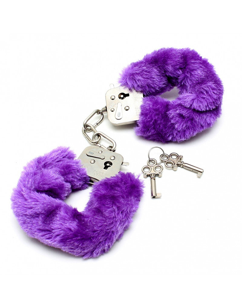 Rimba - Police Handcuffs with Purple Fur