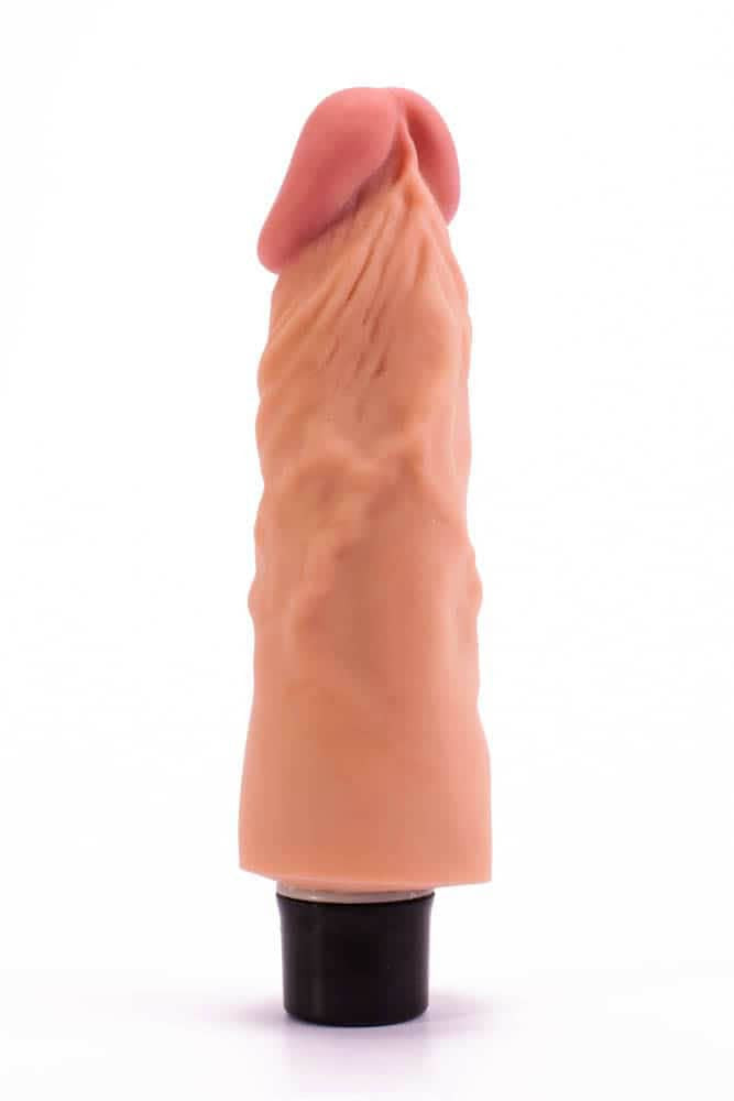 Dildo vibrante Real Softee da 7" 1