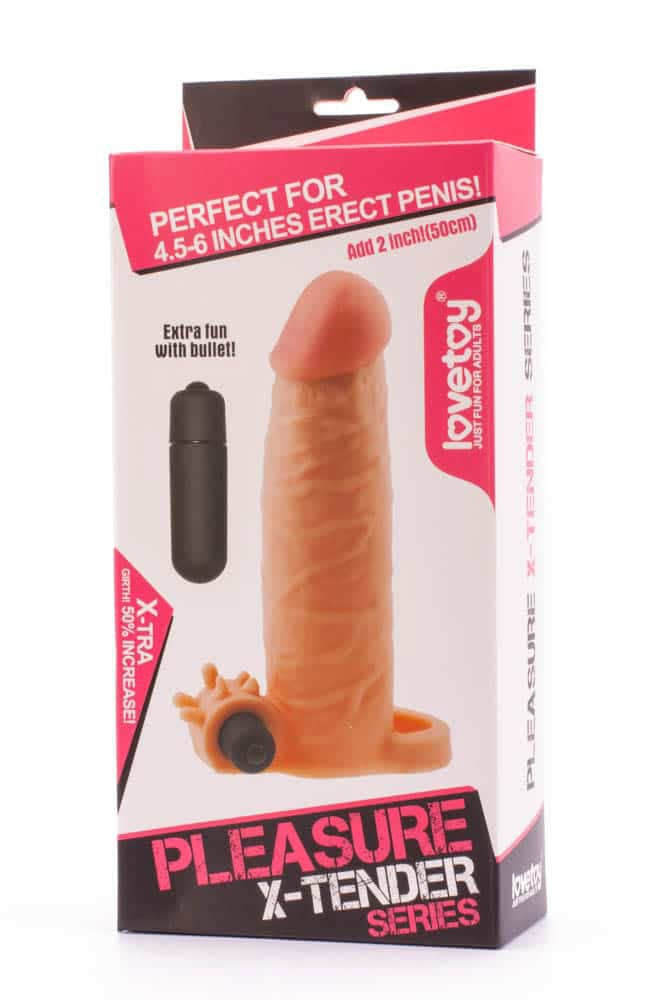 Manicotto vibrante per pene Pleasure X-Tender n. 1