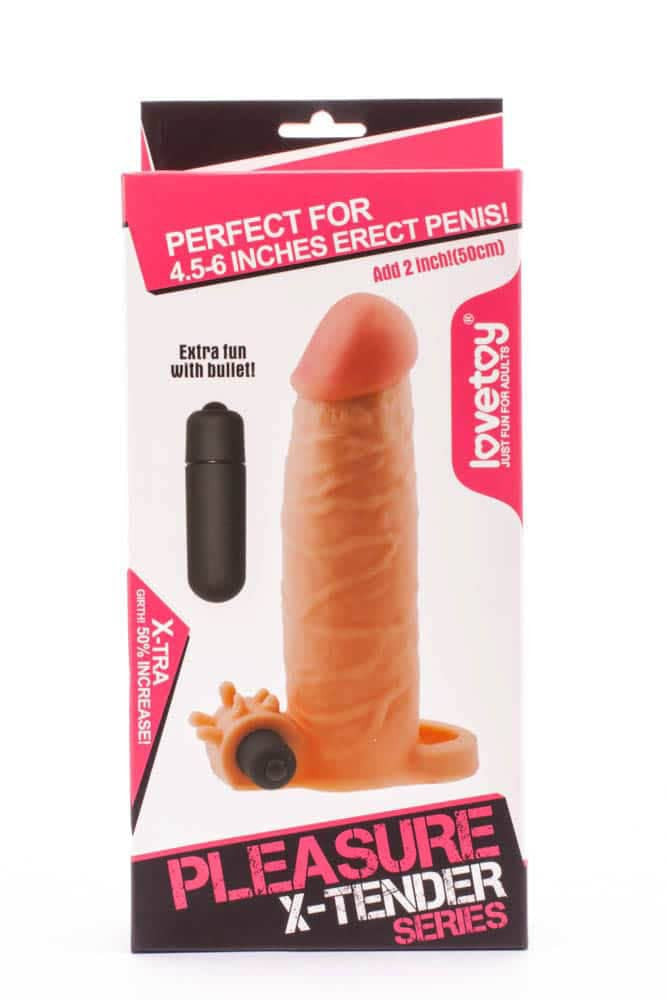 Manicotto vibrante per pene Pleasure X-Tender n. 1