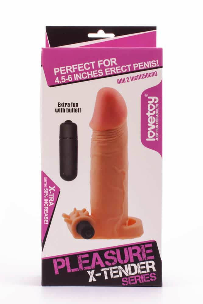 Manicotto vibrante per pene Pleasure X-Tender n. 2