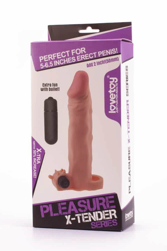 Manicotto vibrante per pene Pleasure X-Tender n. 3