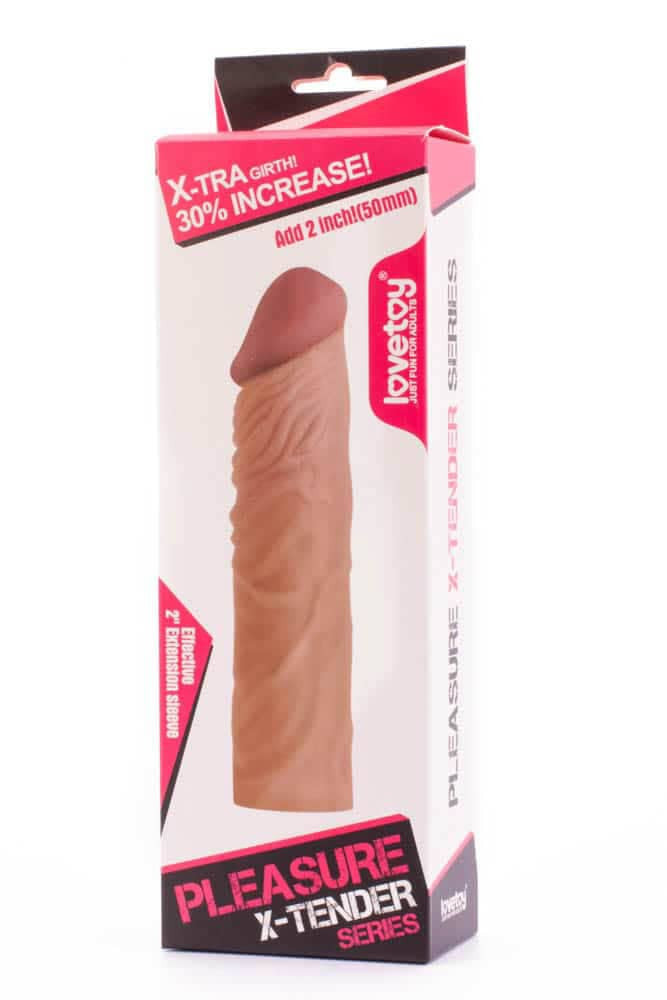 Manicotto per pene Pleasure X-Tender Flesh 3