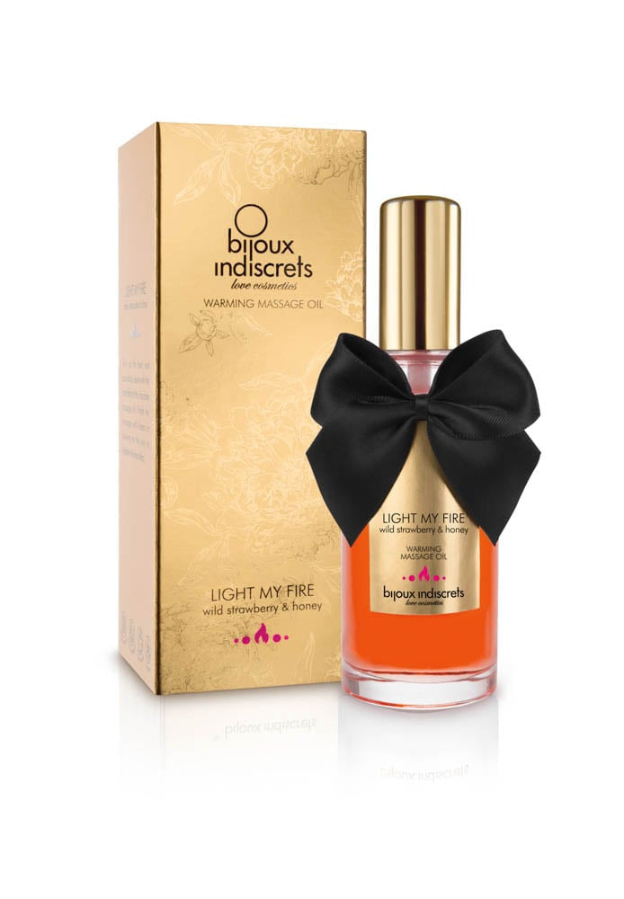 APHRODISIA LIGHT MY FIRE - Olio riscaldante alla fragola selvatica