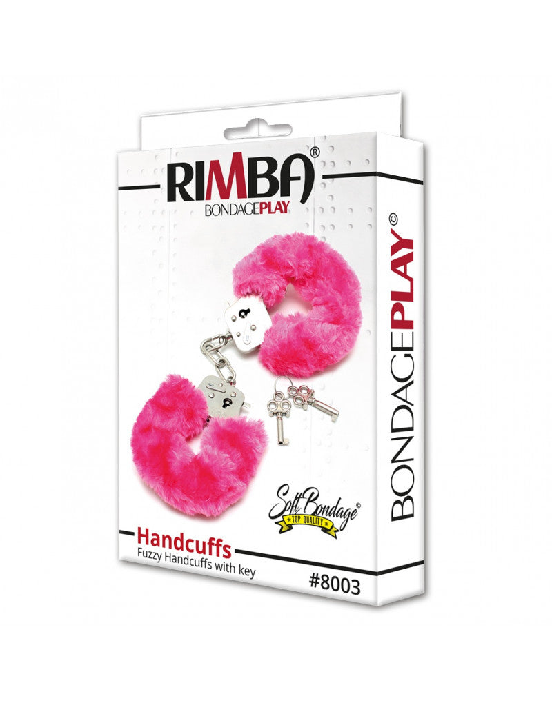 Rimba - Police Handcuffs with Pink Fur