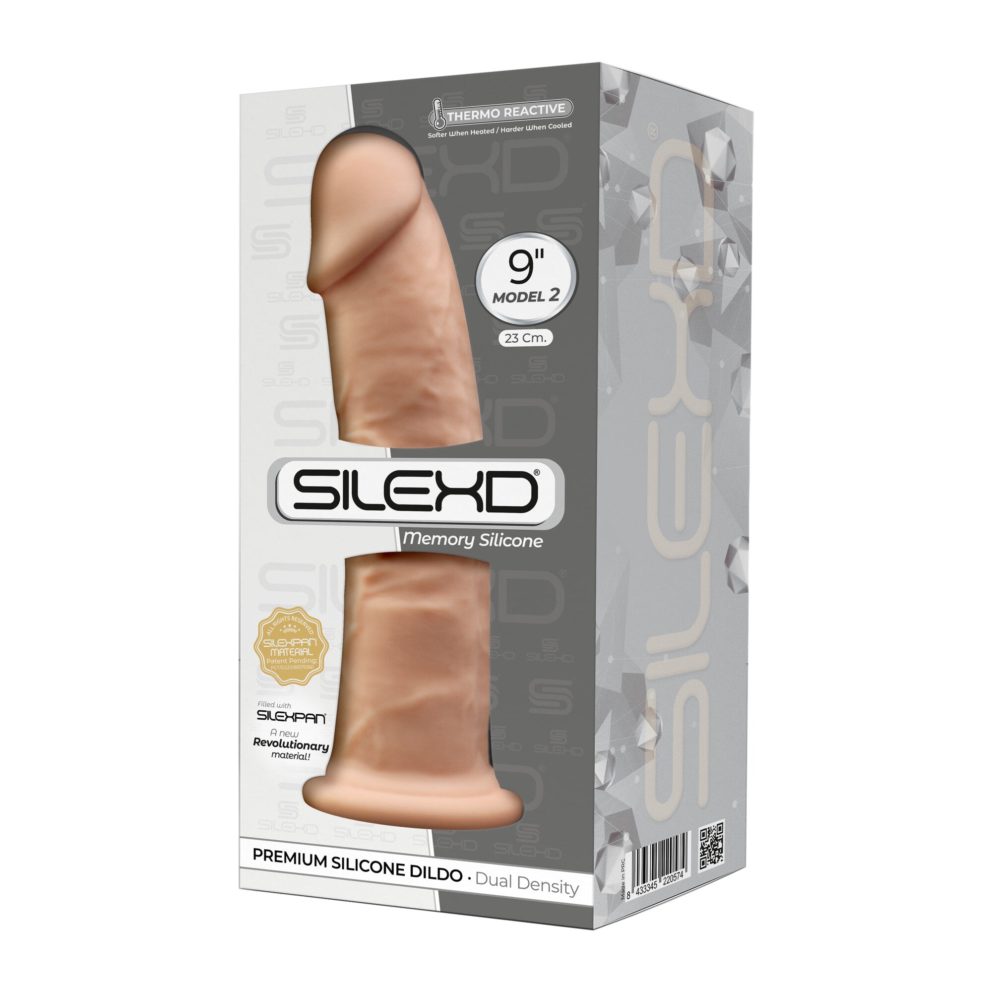 Silexd - Dildo Premium Silicone Mod.2 9'' - Color Carne