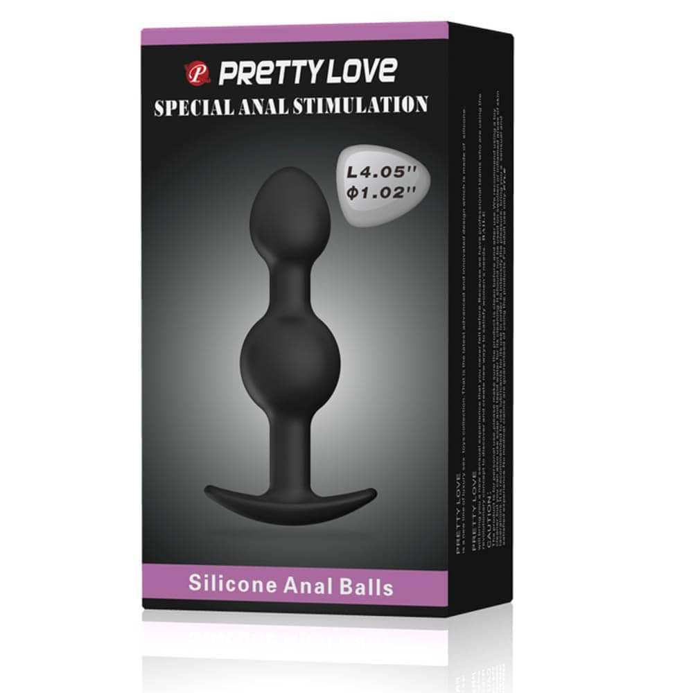 Pretty Love Heavy Balls Plug anale in silicone 2