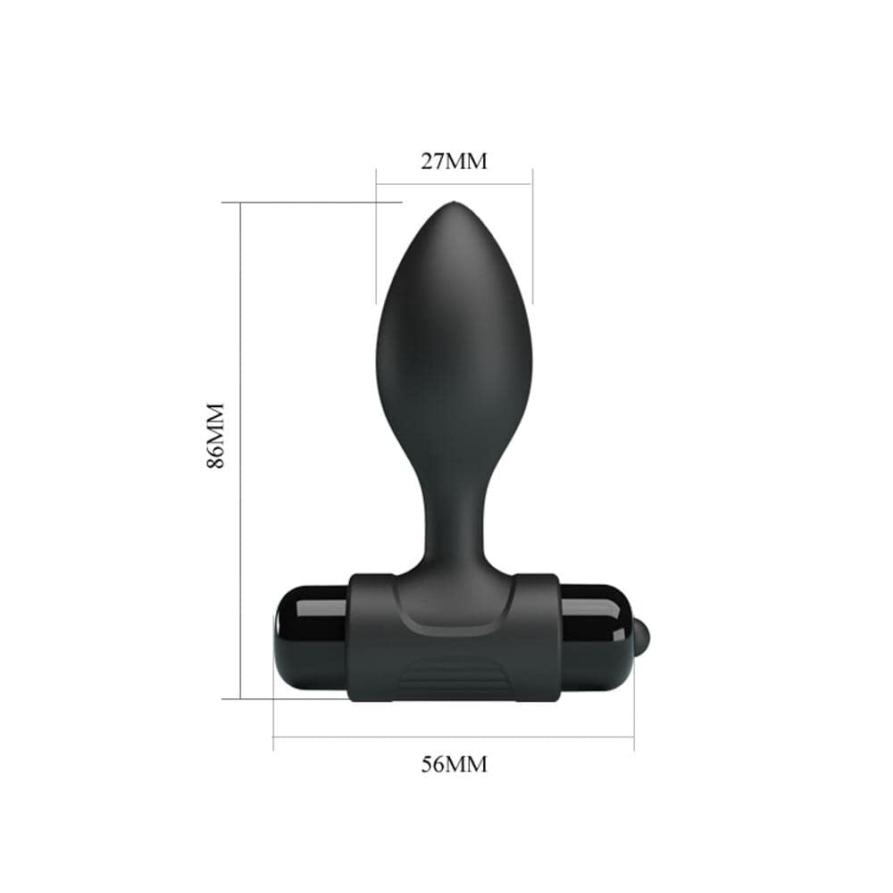 Pretty Love Vibra Butt Plug Nero