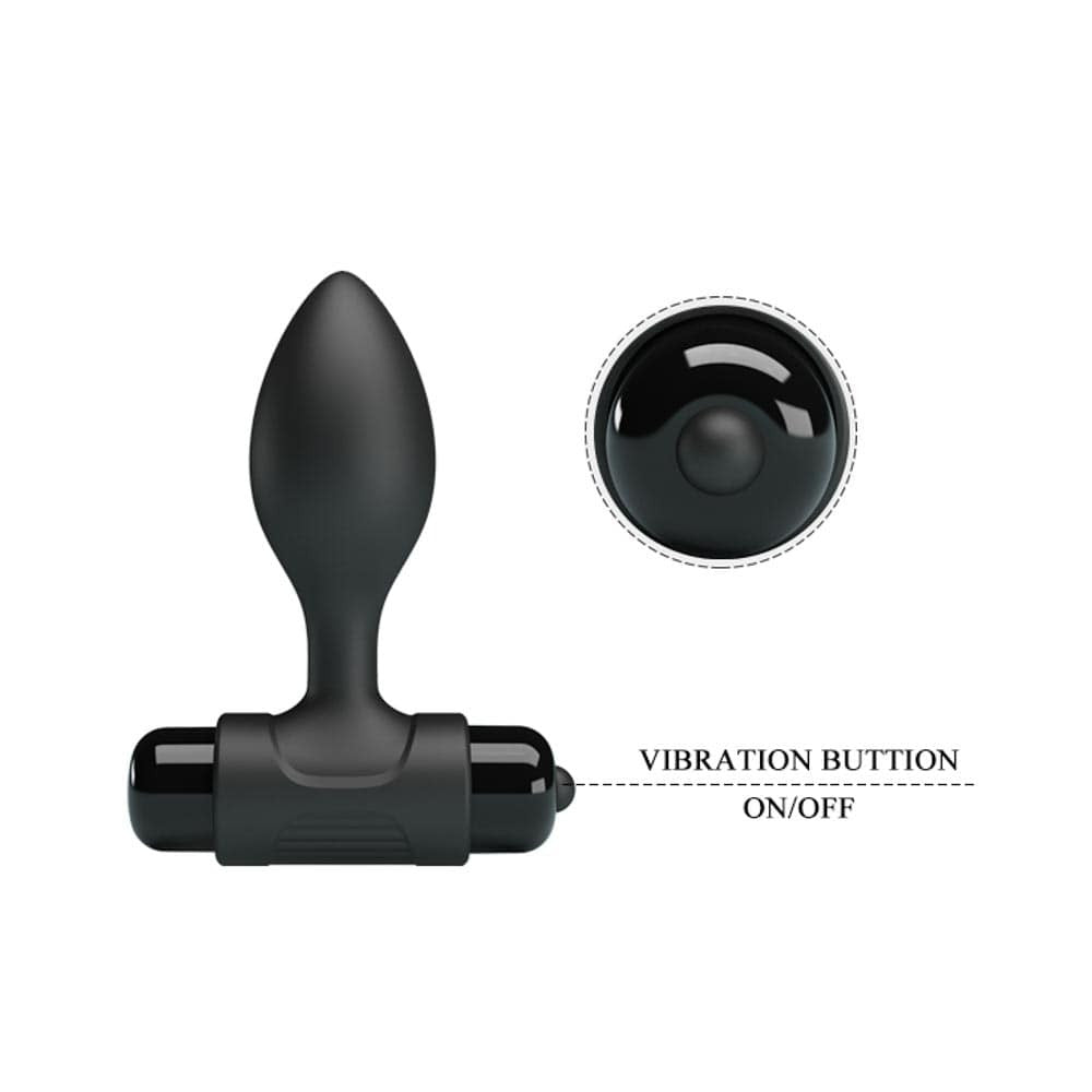 Pretty Love Vibra Butt Plug Nero