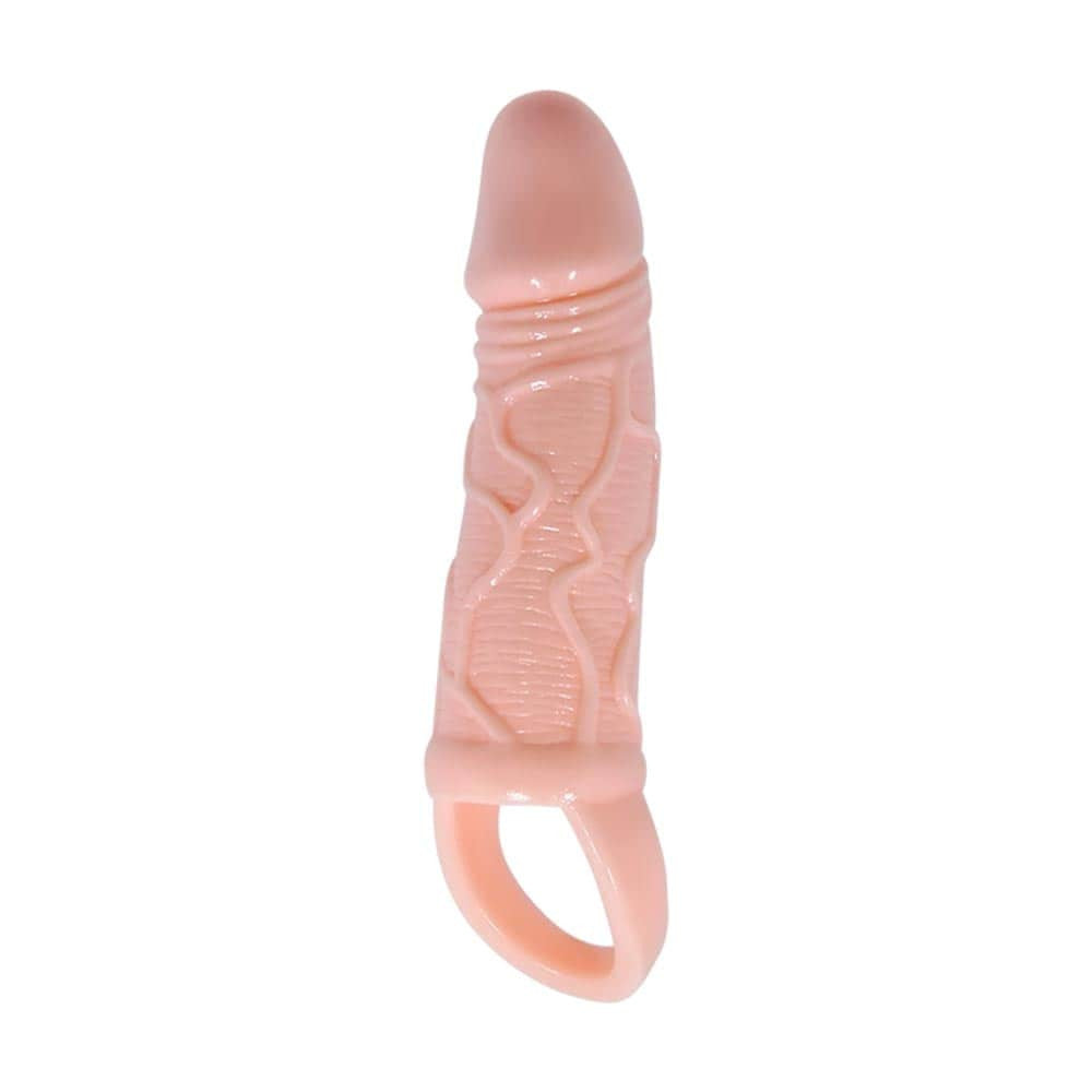 Manicotto esteso per pene color carne