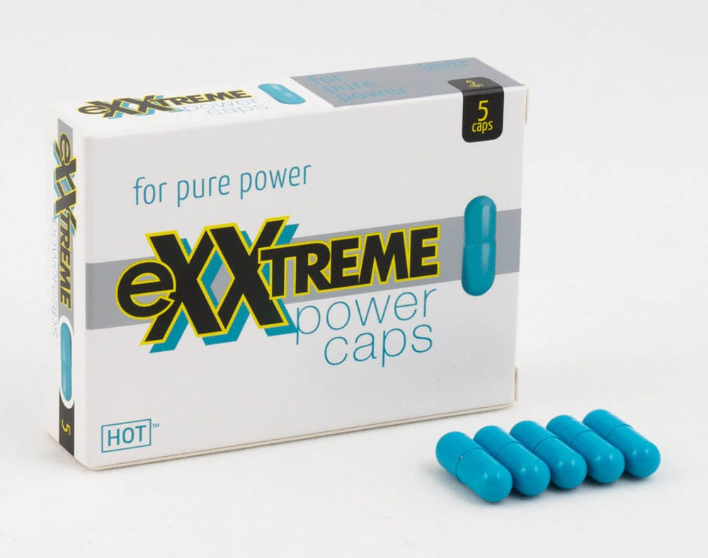 HOT exxtreme power caps man 1x5 pezzi 5 pezzi