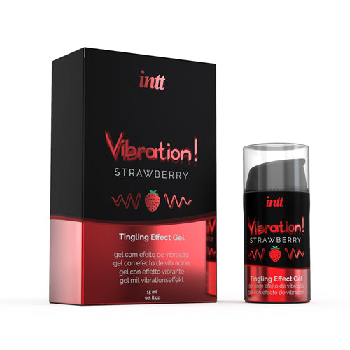 Intt - Gel Vibrante Fragola - 15 ml