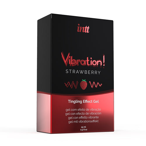 Intt - Gel Vibrante Fragola - 15 ml