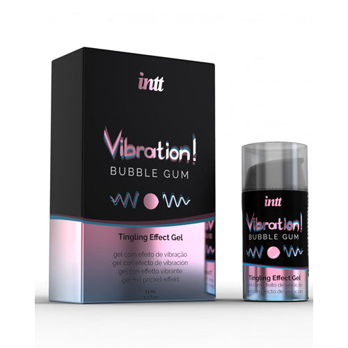 Intt - Gel Vibrante Bubble Gum - 15 ml