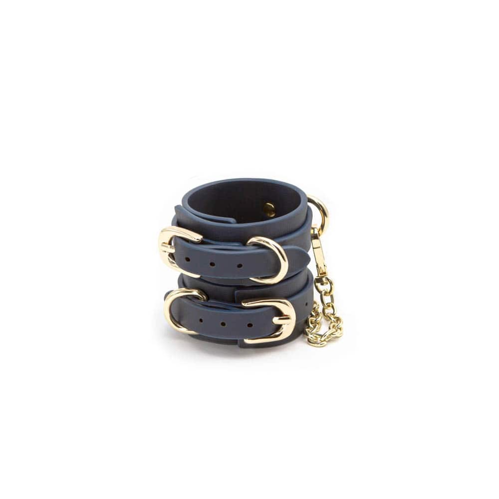Bondage Couture - Manette da polso - Blu