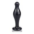 Plug anale in vetro Romance da 4,5" nero