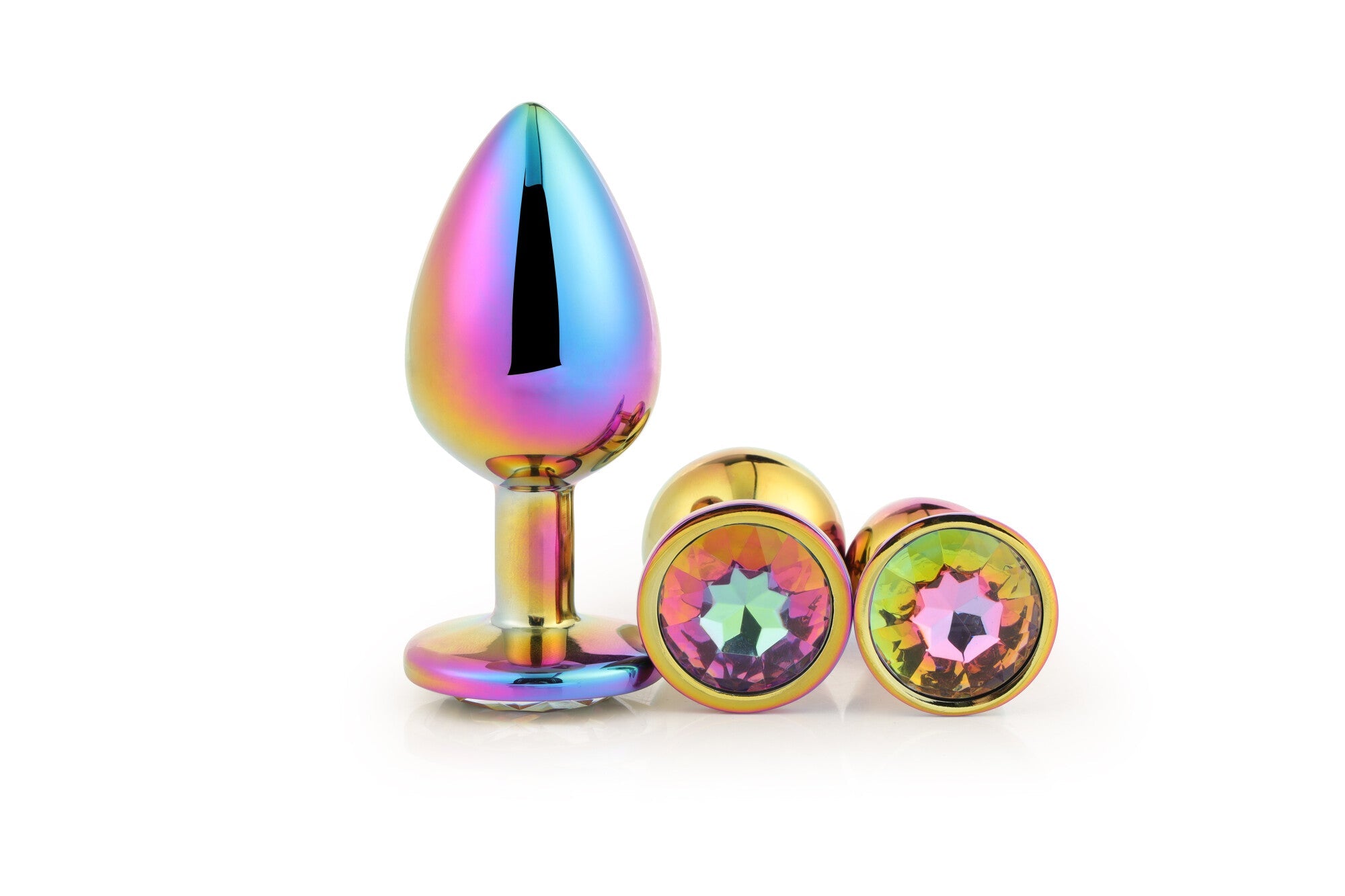 SET DI SPILLE MULTICOLORE GLEAMING LOVE