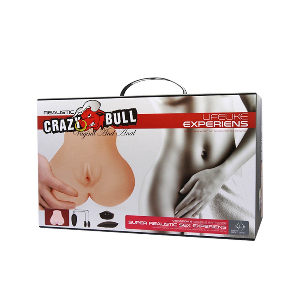 Esperienze realistiche di Crazy Bull con vagina e anale
