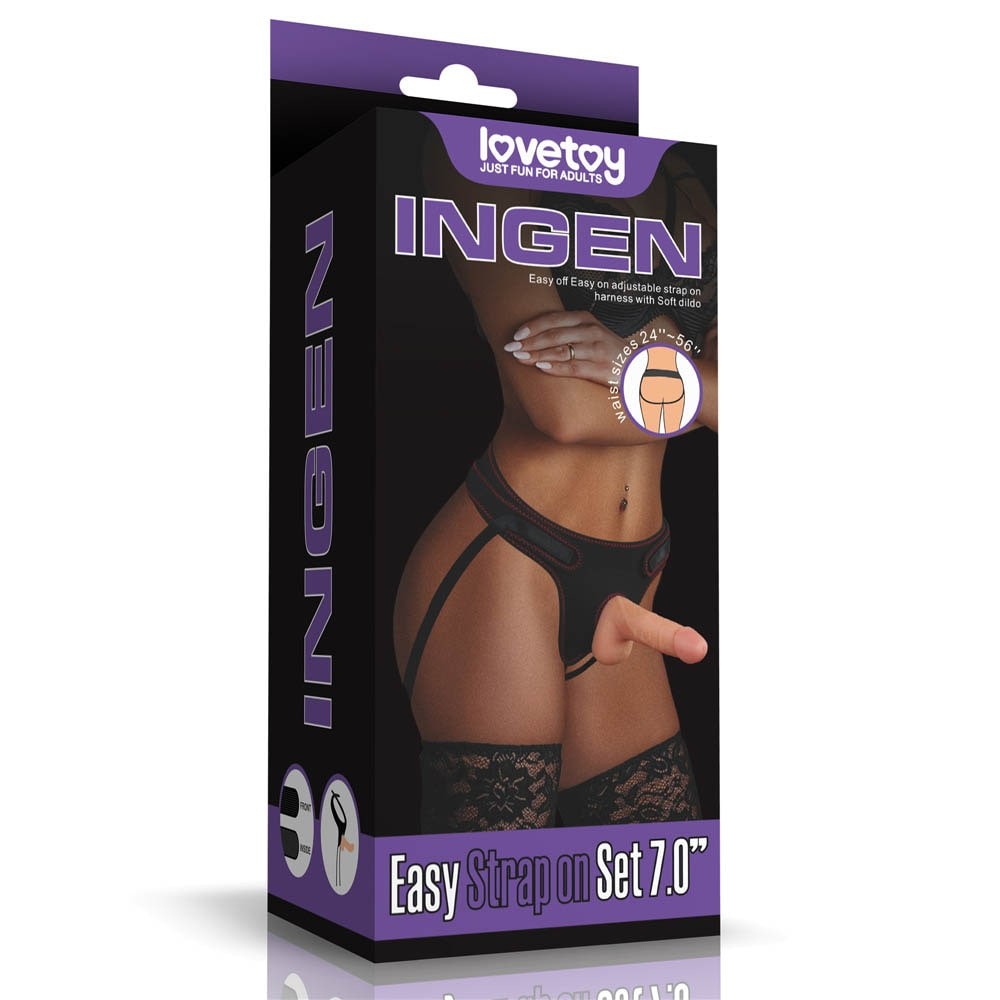 Set con strapon facile da 7,0''